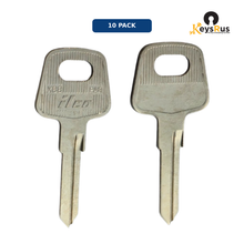 PA8 / X88 Key Blanks, 10-Pack, Automotive Blanks for Audi & VW