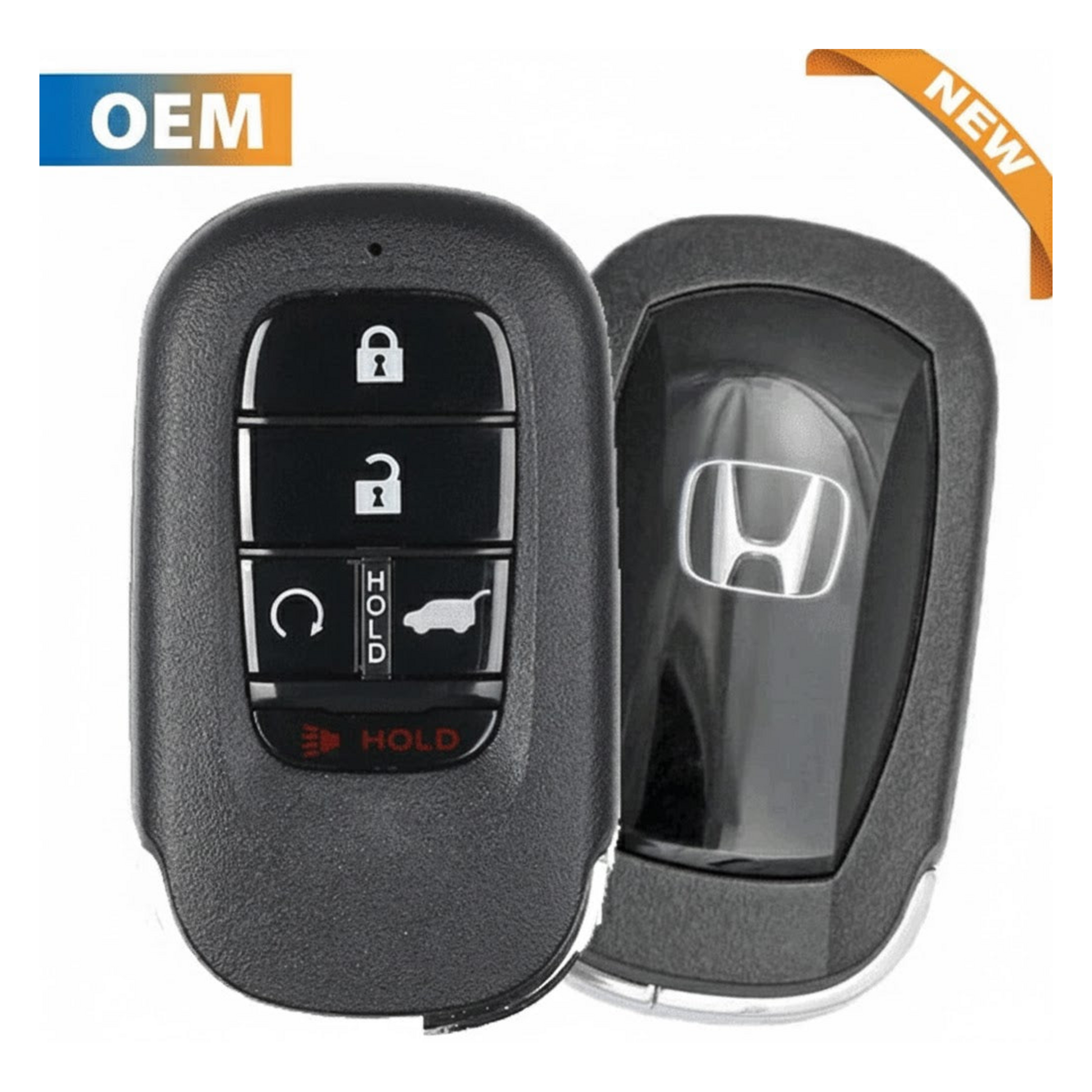 OEM 5-Button Smart Key for 2023 Honda CR-V & Pilot, Driver 1, PN: 72147-3A0-A01, FCC ID: KR5TP-4