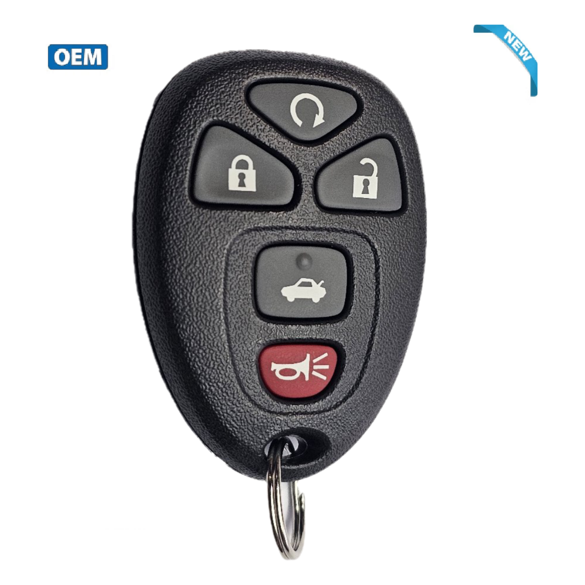 2005, 2013 GM 5-Button Key Fob Remote, OUC60270, OEM Replacement