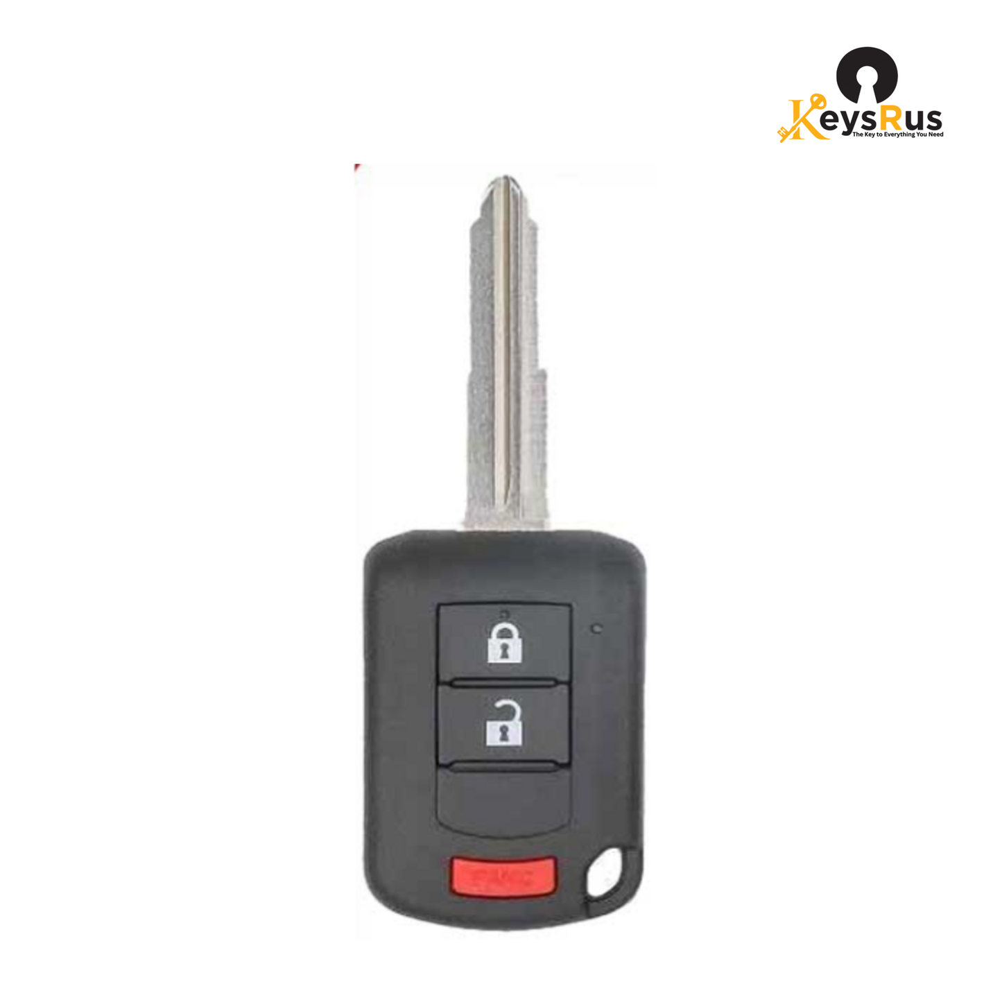 Mitsubishi 3-button remote head key, 315 MHz