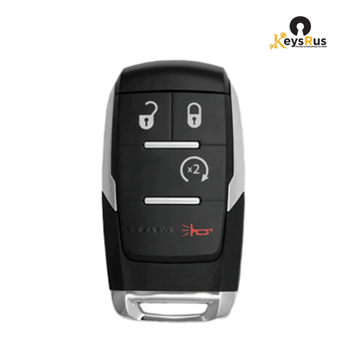 2019, 2022 Dodge Ram Pickup HD 2500, 5500, 4-Button Smart Key (Aftermarket)