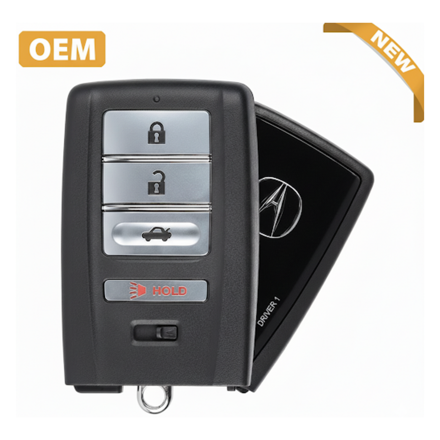 2021, 2023 Acura TLX Smart Key Remote / 4-Button / FCC ID: KR5T21 / PN: 72147-TGV-A01 / 433 MHz / Driver 1 / Chip: ID47 (OEM)