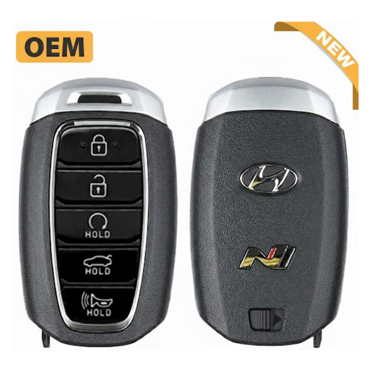 2021, 2023 Hyundai Elantra Smart Key Remote / 5-Button / FCC ID: NYOMBEC5FOB2004 / PN: 95440-IB000