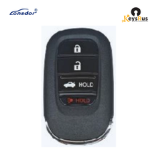 LONSDOR HD30-15 4-Button Honda Universal Smart Key, ID46 / ID47 / ID4A, Adjustable Frequency