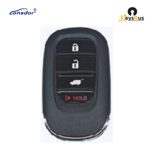 LONSDOR HD30-1D 4-Button Honda Universal Smart Key, ID46 / ID47 / ID4A, Adjustable Frequency