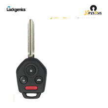 LOCKGENICS Subaru 2012, 2019 3+1 Button Remote Head Key, FCC ID CWTWB1U811, PN: 57497-AL00A / FJ021 / FJ020 / FJ230, 315 MHz