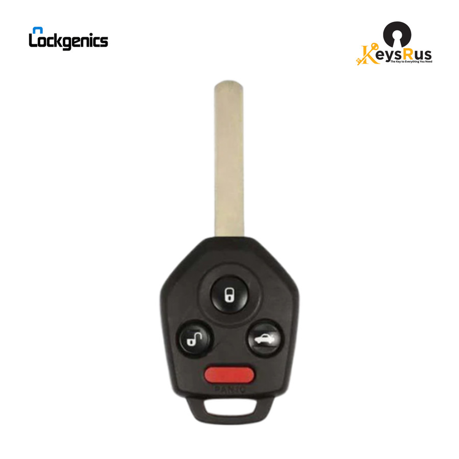 2010, 2014 Subaru Impreza Forester Outback / 4-Button Remote Head Key, LOCKGENICS, FCC ID: CWTWBU766 (Aftermarket)