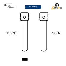 MFK-005 — MFK Subaru / Nissan Brass Blade — DAT17 (10-Pack)