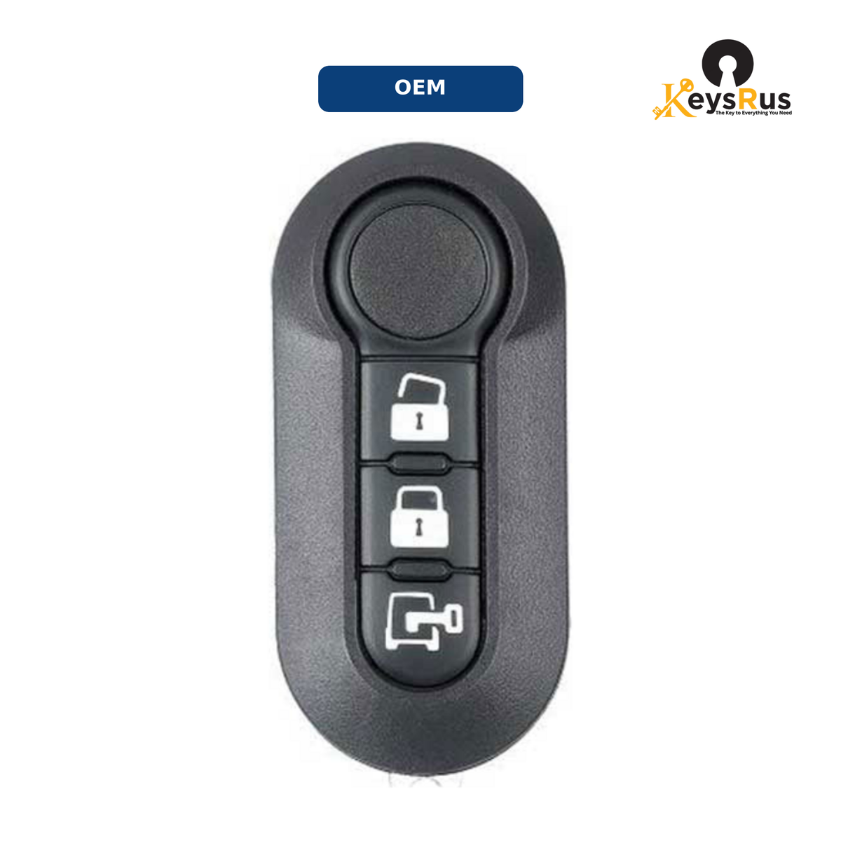 2018–2021 Dodge ProMaster 3-button OEM flip key fob