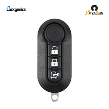 2012-2017 Fiat 500 / Dodge Ram Promaster / 3-Button Flip Key / LTQF12AM433TX / Delphi BCM (Aftermarket)