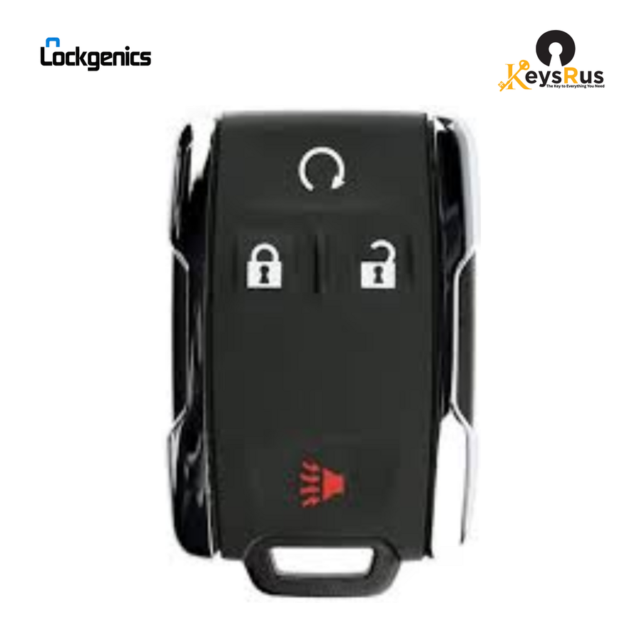 2014, 2019 Chevrolet / GMC / 4-Button Keyless Entry Remote Chrome / FCC ID: M3N32337100 / PN: 22881480 (Aftermarket)