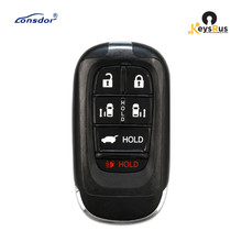 Lonsdor, HD30-1A Honda Style, 4-Button Universal Smart Key, ID46+ID47+ID4A, Adjustable Frequency
