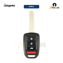 LockGenics 2013–2017 Honda Accord Civic 4-button remote head key shell, Keysrus