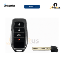 LockGenics four-button trunk smart key shell compatible with Lonsdor LT20-04