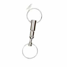 Pull Apart Two-Part Key Chain – Chrome | 24 Pieces per Cart