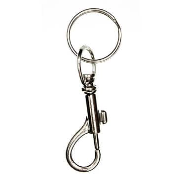 Snap Hook Keychain, Heavy-Duty Clip for Keys, Bags, and Accessories 12 Pack
