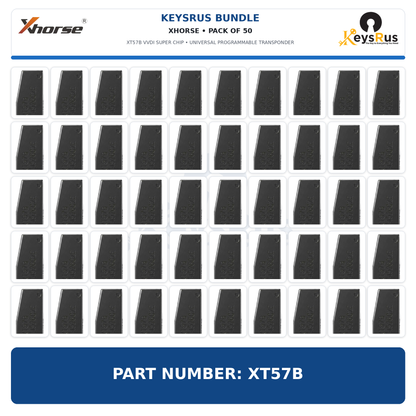 Bundle of 50 Xhorse XT57B VVDI Super Chips