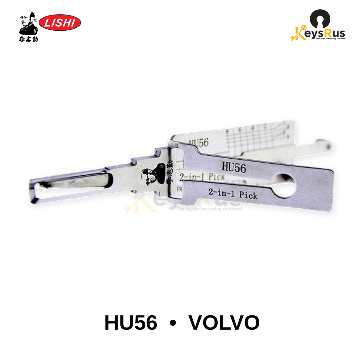 Original Lishi - HU56 Volvo Profile –2-in-1 Pick & Decoder