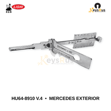 Original Lishi - HU64-8910 V.4 Mercedes Exterior –Anti-Glare 2-in-1 Pick & Decoder