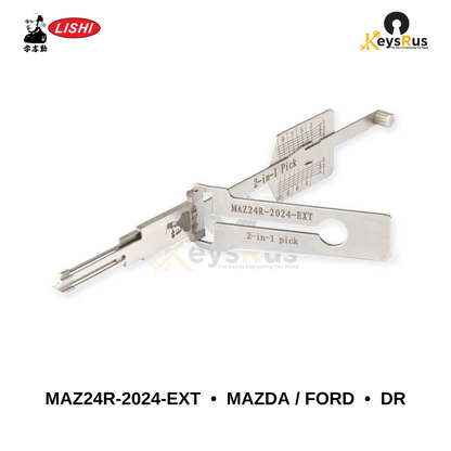 Original Lishi MAZ24R-2024-EXT Mazda/Ford Door-Lock Pick & Decoder