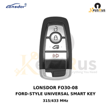 Original Lonsdor FO30-08 Ford-style universal smart key product image, Keysrus