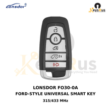 Original Lonsdor FO30-0A Ford-style universal smart key product image, Keysrus