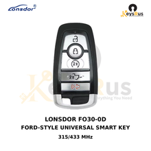Original Lonsdor FO30-0D Ford-style universal smart key product image, Keysrus