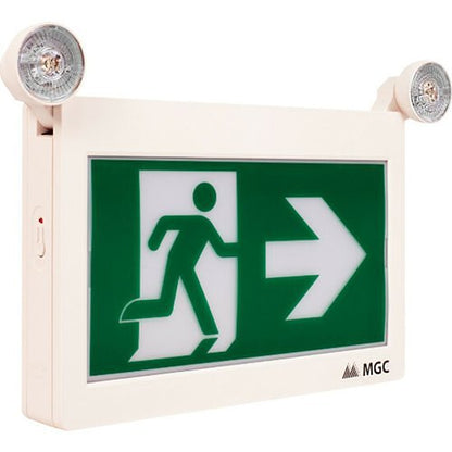 Mircom ELRM-180-2RC – LED Running Man Sign with Adjustable Twin Spot LED Lights, Remote Capable – view 2