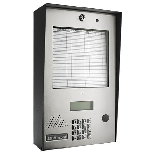 Mircom TX3-120U-C – Paper Directory Telephone Access System, Surface Mount, Universal Enclosure