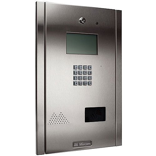 Mircom TX3-2000-8C-C – TX3-Series Hands-Free Telephone Access System with LCD Display, 2000-User, Flush Mount, Continental Enclosure