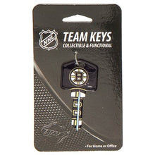 Boston Bruins SC1 Key Blank – 5-Pin – Decorative NHL Team Logo – Single Uncut Key for Schlage Locks