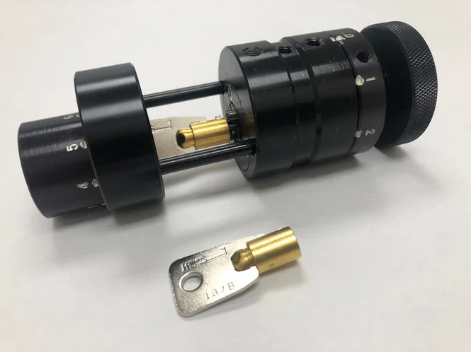 Wenxing T7.5P Tubular Key Cutting Machine, Precision Manual Tubular Key Cutter 7.5mm