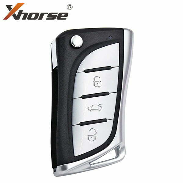 Xhorse VVDI Super Remote – 3-Button Toyota/Lexus Style Flip Key (XT27A66)-XELEX0EN