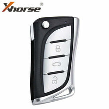 Xhorse VVDI Super Remote – 3-Button Toyota/Lexus Style Flip Key (XT27A66)-XELEX0EN