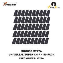 Xhorse Super Chip XT27A, Universal Programmable Transponder Chip 50 Pack